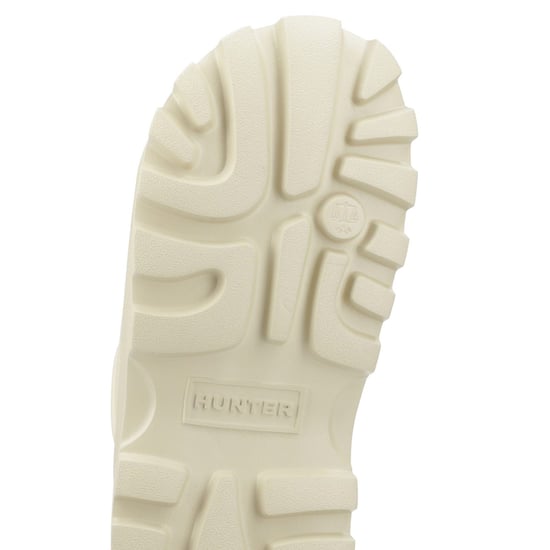 Hunter Moulded Stacked Slider Polyester Damen Kies Pantoletten - Image 3