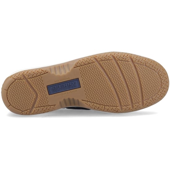 Sperry Billfish 3 Eye Herren Bootsschuhe Aus Leder In Marineblau - Image 3