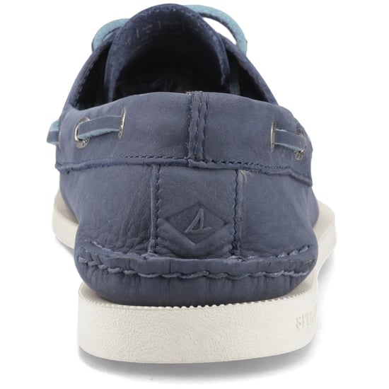 Sperry Authentic 2 Eye Herren Bootsschuhe Aus Dunkelblauem Leder - Image 2