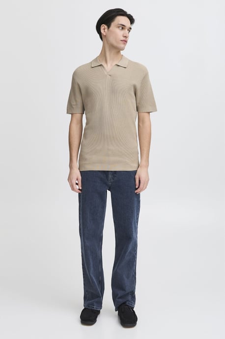 George Strickpolo – Beige - Image 2