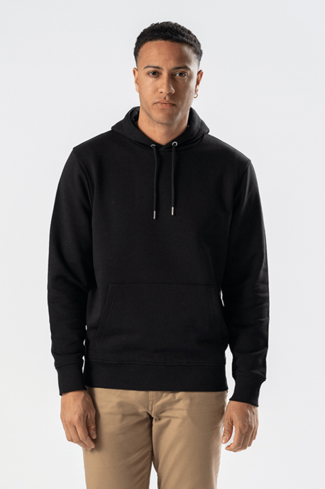 Sweatshirt-Kapuzenpullover – Schwarz - Image 1