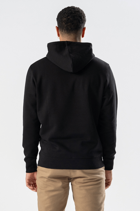 Sweatshirt-Kapuzenpullover – Schwarz - Image 2