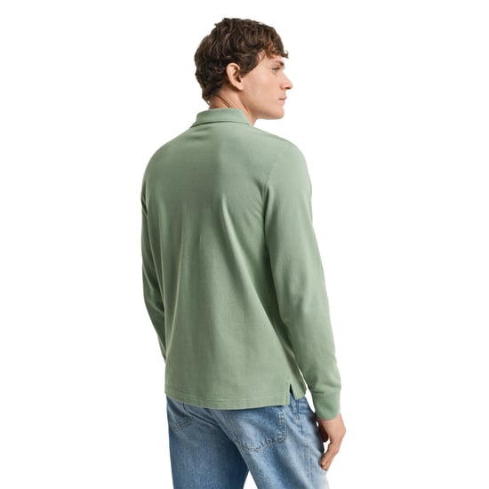 Gant Regular Shield Longsleeve Pique Rugger Poloshirt - Image 3