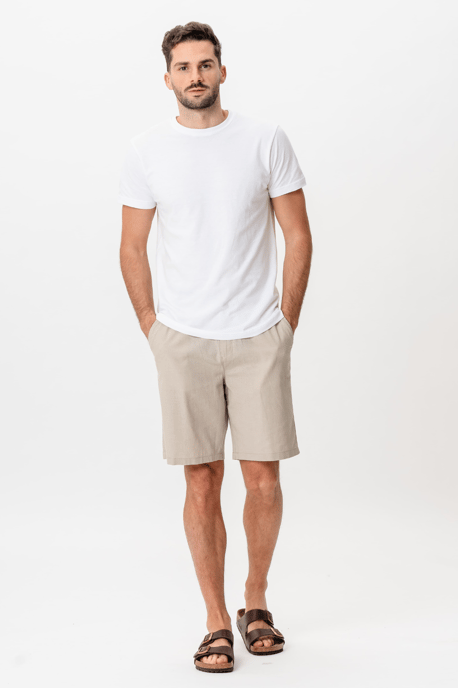 Leinenshorts - Sand - Image 3