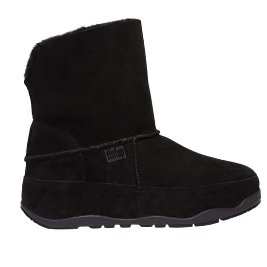 Fit Flop - Damen Stiefeletten "Original Mukluk Shorty", Leder (Schwarz) - Image 1