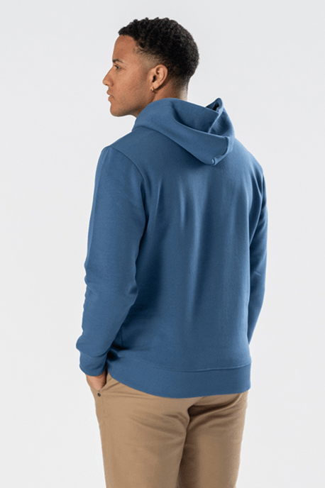 Sweatshirt-Kapuzenpullover – Staubblau - Image 5