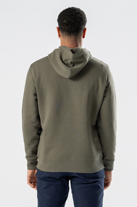Sweatshirt-Kapuzenpullover – Armeegrün - Image 3