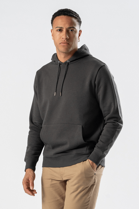 Sweatshirt-Kapuzenpullover – Dunkelgrau - Image 3