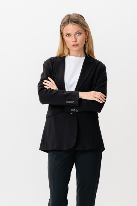 Performance-Blazer – Schwarz - Image 4