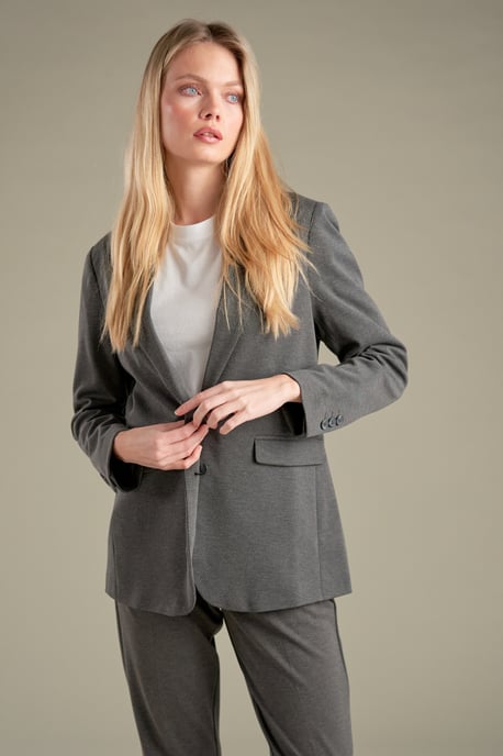 Performance-Blazer – Dunkelgrau - Image 2