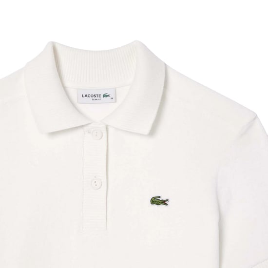 Lacoste - Poloshirt für Damen (Cremefarbe) - Image 2