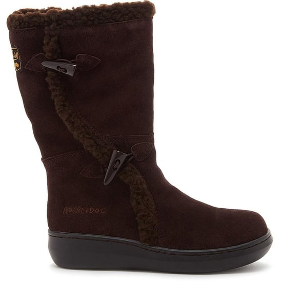 Rocket Dog - Damen Winterstiefel "Slope", Wildleder (Schokoladenbraun) - Image 1