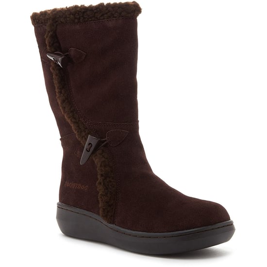 Rocket Dog - Damen Winterstiefel "Slope", Wildleder (Schokoladenbraun) - Image 3