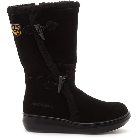 Rocket Dog - Damen Winterstiefel "Slope", Wildleder (Schwarz) - Image 1