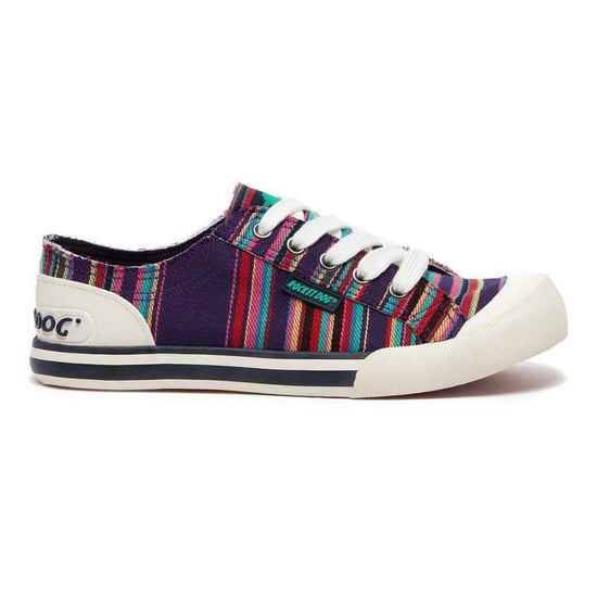 Rocket Dog Damen Jazzin Canvas Aloe Schnür-Turnschuh (Bunt) - Image 1