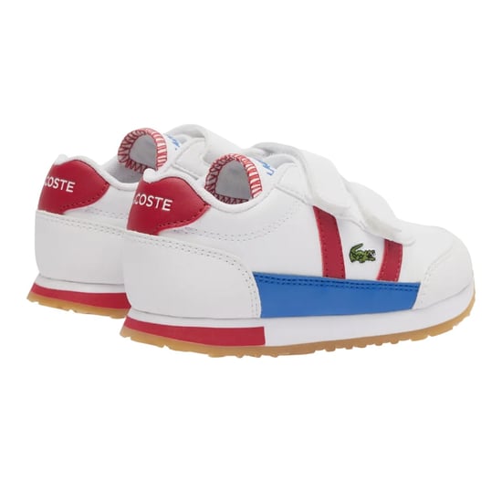 Lacoste - Kinder Sneaker "Partner" (Weiß/Rot) - Image 2