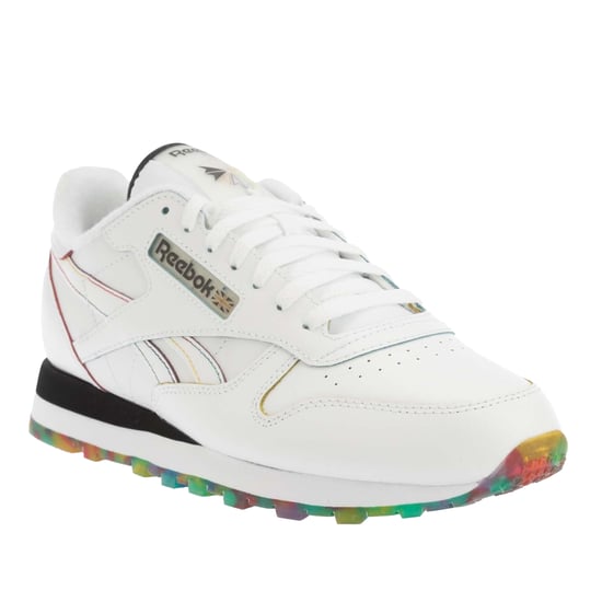 Reebok - Herren/Damen Unisex Sneaker "Classic", Leder (Weiß/Schwarz) - Image 2
