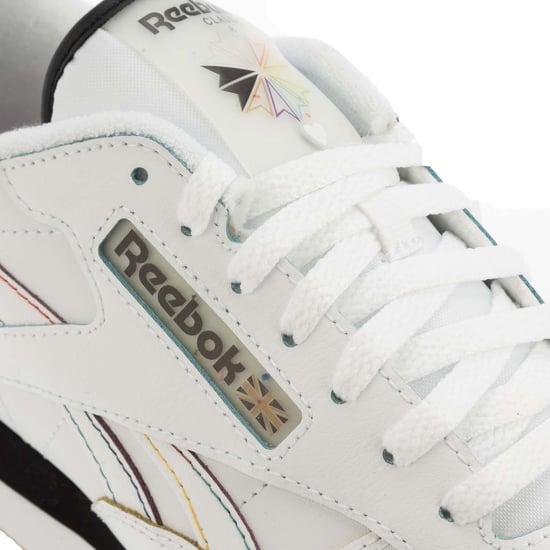 Reebok - Herren/Damen Unisex Sneaker "Classic", Leder (Weiß/Schwarz) - Image 4