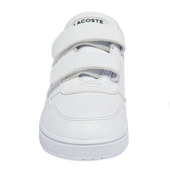 Lacoste - Kinder Sneaker "T-Clip" (Weiß/Grün) - Image 4