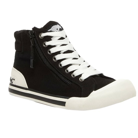 Rocket Dog - Damen Sneaker "Jazzin Hi" (Schwarz) - Image 4