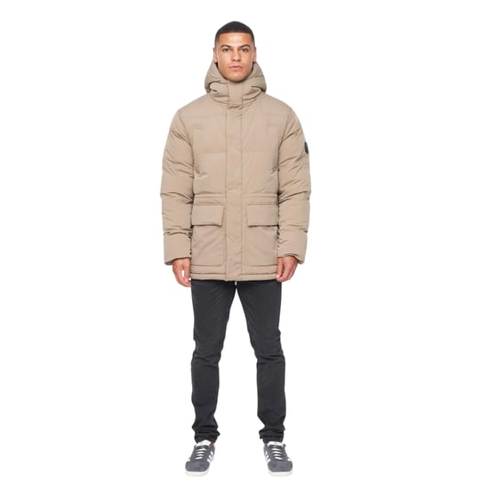 Duck and Cover - "Fletchley" Steppjacke für Herren (Beige) - Image 3