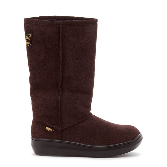 Rocket Dog - Damen Lange Stiefel "Sugardaddy", Leder (Schokoladenbraun) - Image 1