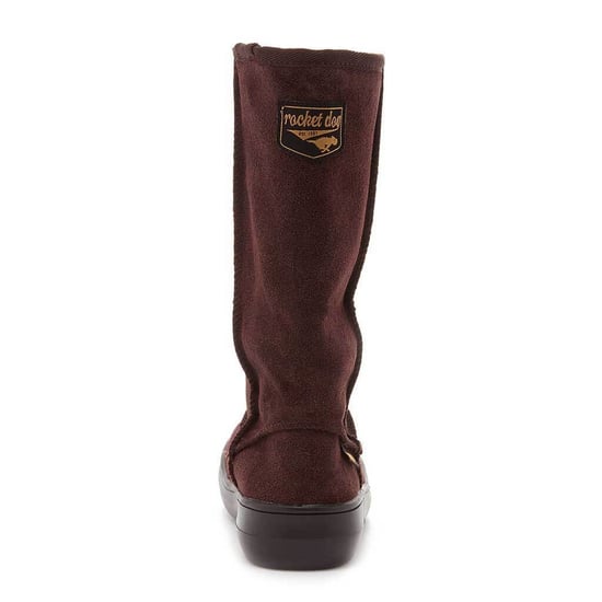Rocket Dog - Damen Lange Stiefel "Sugardaddy", Leder (Schokoladenbraun) - Image 2
