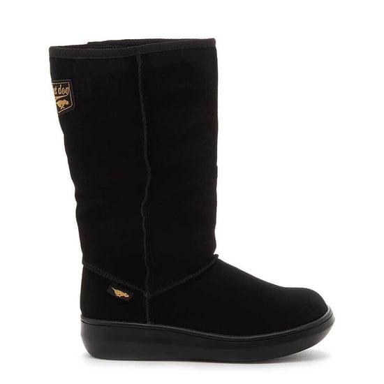 Rocket Dog - Damen Lange Stiefel "Sugardaddy", Leder (Schwarz) - Image 1