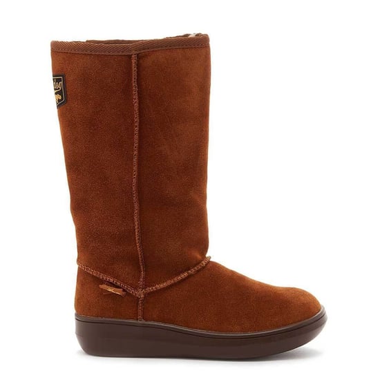 Rocket Dog - Damen Lange Stiefel "Sugardaddy", Leder (Kastanie) - Image 1