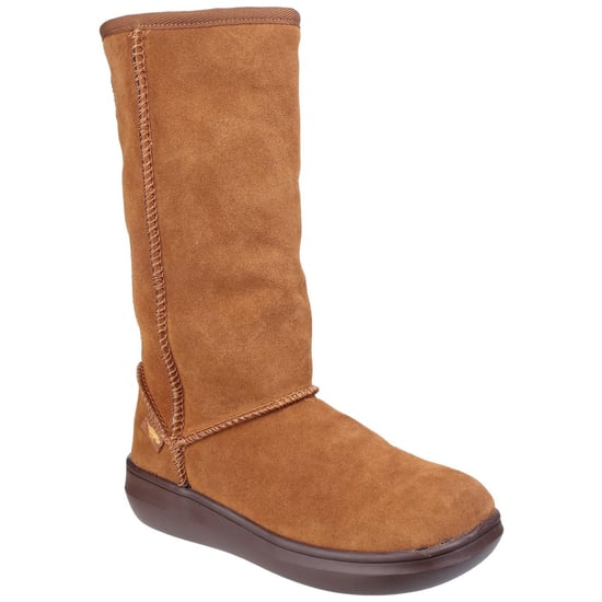 Rocket Dog - Damen Lange Stiefel "Sugardaddy", Leder (Kastanie) - Image 4