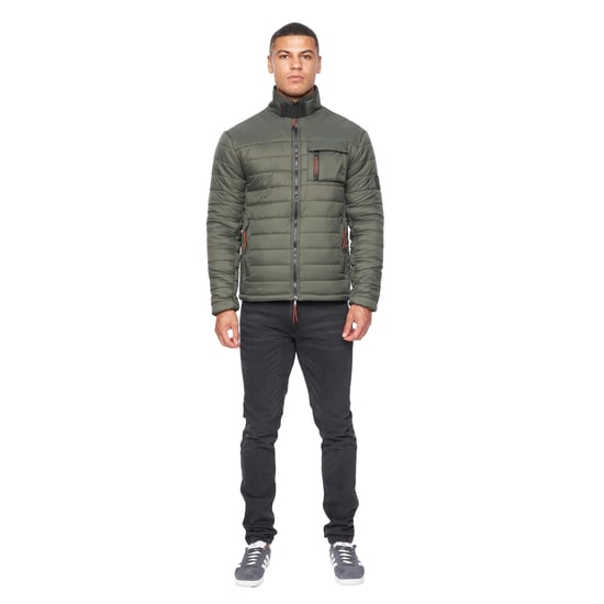 Duck and Cover - "Carricore" Steppjacke für Herren (Oliv) - Image 3