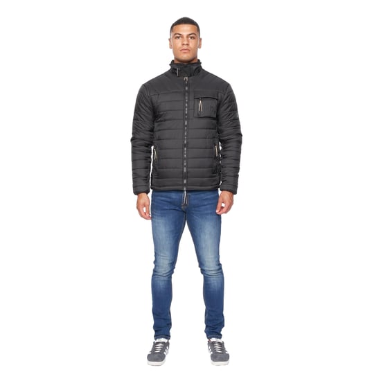 Duck and Cover - "Carricore" Steppjacke für Herren (Schwarz) - Image 3