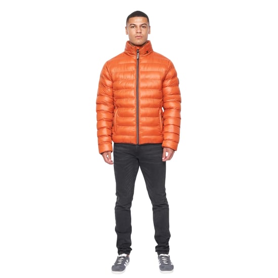 Duck and Cover - "Shemmy" Jacke Gesteppt für Herren (Orange) - Image 3
