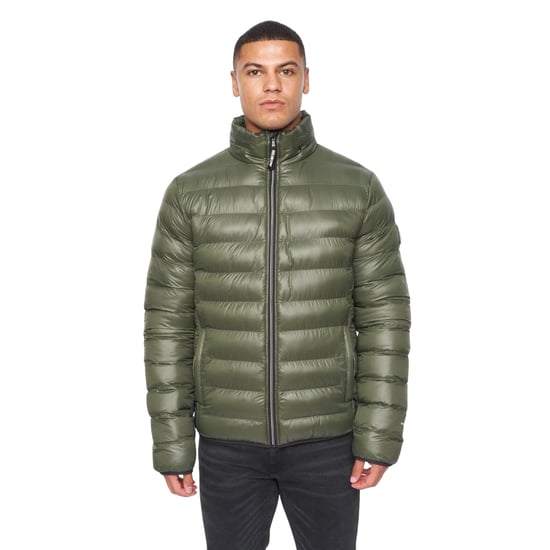 Duck and Cover - "Shemmy" Jacke Gesteppt für Herren (Oliv) - Image 1