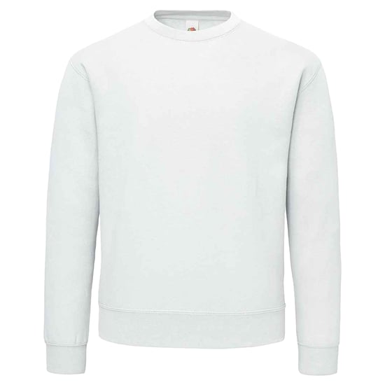Fruit of the Loom - "Supercotton" Sweatshirt für Herren (Weiß) - Image 1