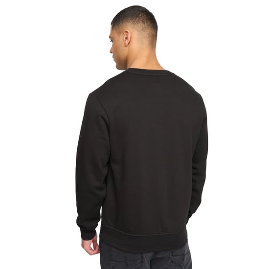 Henleys - "Henbank" Sweatshirt Rundhalsausschnitt für Herren (Schwarz) - Image 2