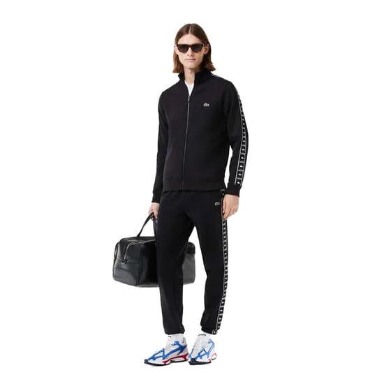 Lacoste - Sweatshirt Mit Reißverschluss für Herren (Schwarz) - Image 3