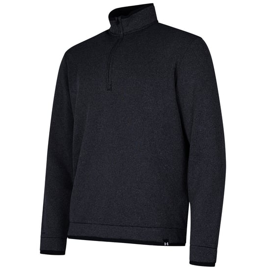 Under Armour - Fleece-Oberteil mit kurzem Reißverschluss für Herren (Schwarz) - Image 1
