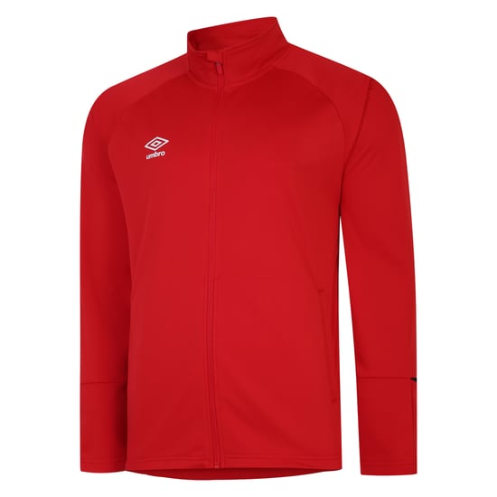 Umbro - "Total Training" Trainingsjacke für Kinder (Zinnoberrot/Schwarz) - Image 1