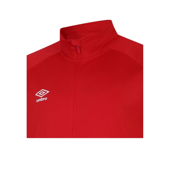 Umbro - "Total Training" Trainingsjacke für Kinder (Zinnoberrot/Schwarz) - Image 3
