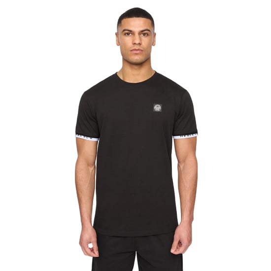 Henleys - "Henjaque" T-Shirt und Shorts für Herren (Schwarz) - Image 1