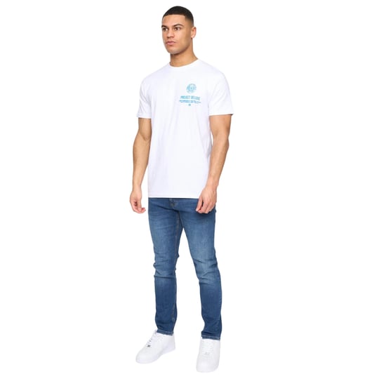 Henleys - "Henstamp" T-Shirt für Herren (Weiß) - Image 3