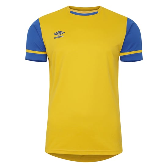 Umbro - "Cavelle" T-Shirt für Herren (Gelb/Königsblau) - Image 1