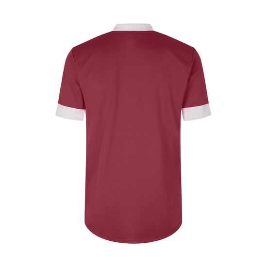 Umbro - "Tempest" Trikot für Kinder kurzärmlig (Weinrot/Weiß) - Image 2