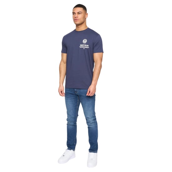 Henleys - "Henstamp" T-Shirt für Herren (Marineblau) - Image 4