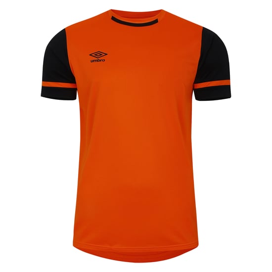 Umbro - "Cavelle" T-Shirt für Herren (Leuchtend Orange/Schwarz) - Image 1