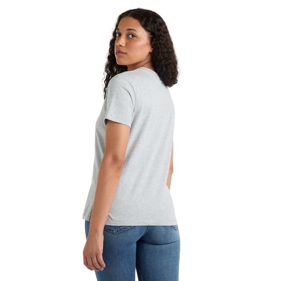 Umbro - "Core" T-Shirt für Damen (Grau meliert/Weiß) - Image 2