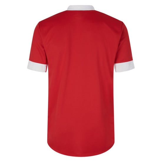 Umbro - "Tempest" Trikot für Kinder kurzärmlig (Zinnoberrot/Weiß) - Image 2