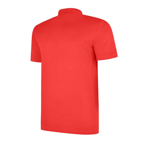 Umbro Herren Essential Polo Shirt (Zinnoberrot/Weiß) - Image 2
