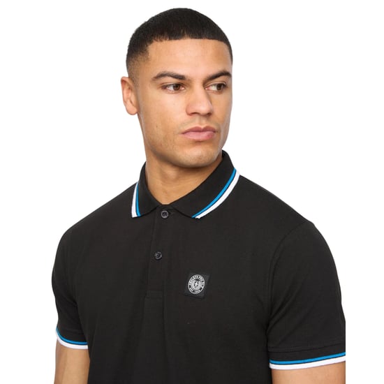 Henleys - "Henalpha" Poloshirt für Herren (Schwarz) - Image 2